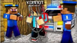 МЕНЯ ПРИНЯЛИ ЗА САМОГО ОПАСНОГО ИГРОКА В МАЙНКРАФТ Компот Minecraft