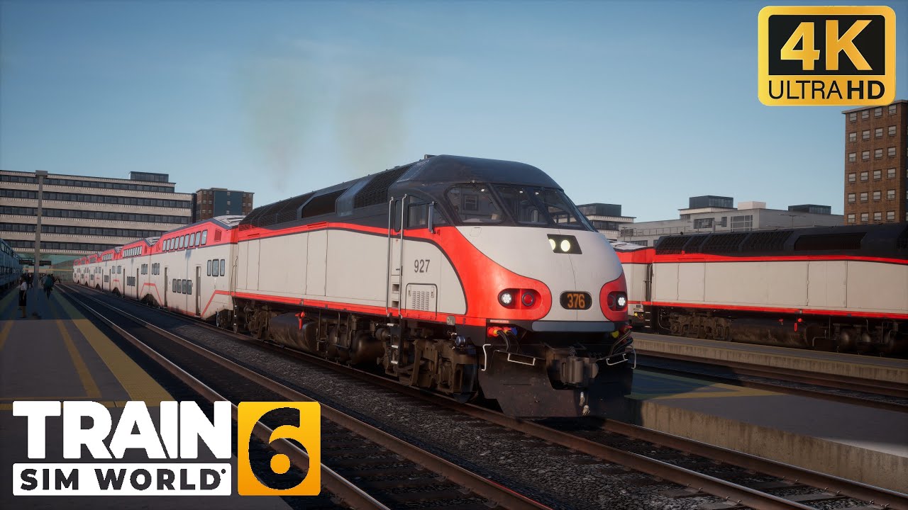 Train Sim World 6 | TSW6 | Peninsula Corridor | Поломка в районе залива смотреть онлайн