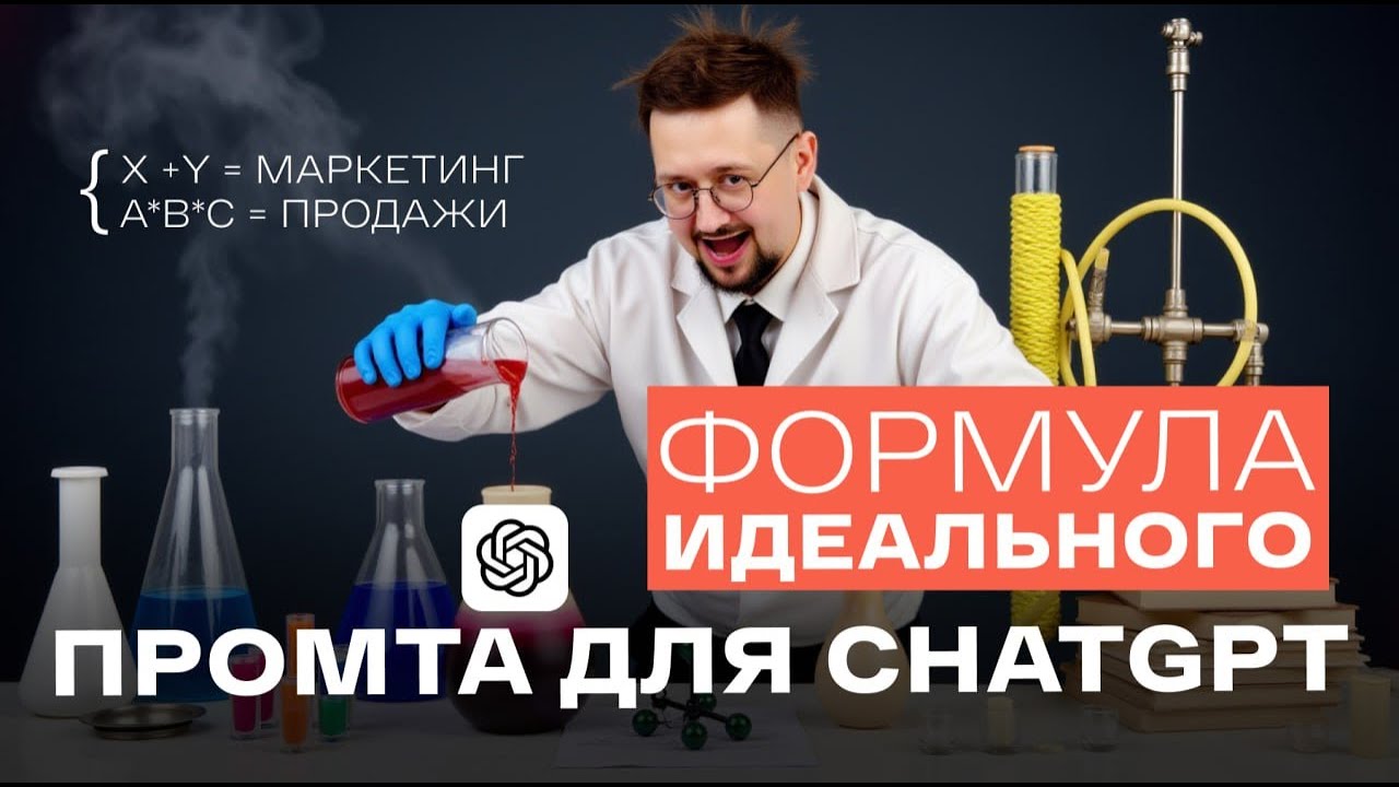 Лучшая формула для составления запросов в CHATGPT. смотреть онлайн