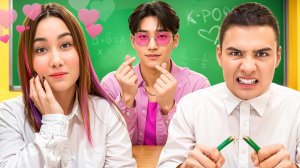 Новенький в Школе Pro ! Света Кемер влюбилась в K-POP Idol ?