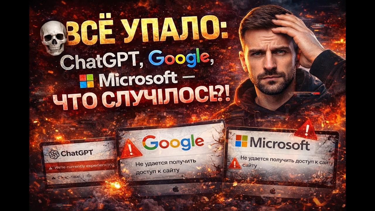 ВСЁ УПАЛО: ChatGPT, Google, Microsoft — ЧТО СЛУЧИЛОСЬ?! смотреть онлайн