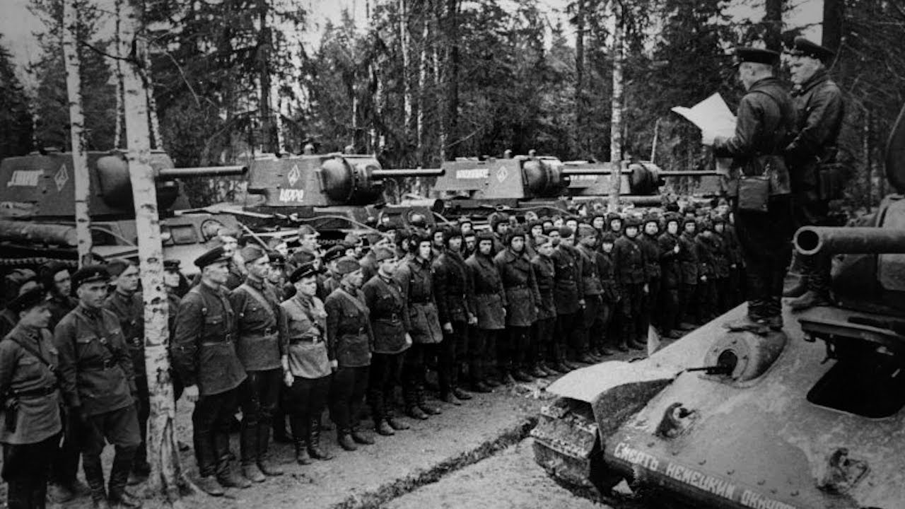 Песня танкистов - Tankmen's Song - Soviet Song смотреть онлайн