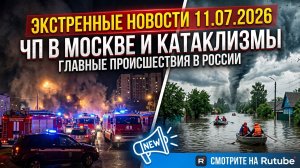 НОВОСТИ СЕГОДНЯ 11.07.2026 | ЧП в Москве, разрушительные катаклизмы, главные происшествия в России