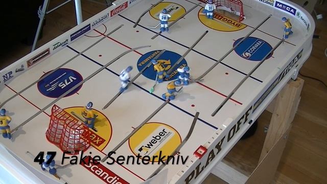 Настольный хоккей Stiga PLAY OFF - комбинации - часть 3