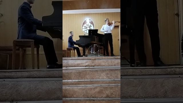 П.де Сарасате, Баскское каприччио. Скрипка: Станислав Лысяк. Концертмейстер: Павел Ивашкевич. смотреть онлайн