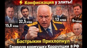 ⚡ БАСТРЫКИН ОБЪЯВИЛ ВОЙНУ КОРРУПЦИИ! ГРОМКИЕ КОНФИСКАЦИИ И НОВЫЕ ДЕЛА ВЫЗВАЛИ РЕЗОНАНС