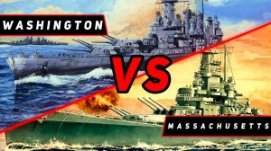 ЛИНКОР WASHINGTON VS MASSACHUSETTS! ЧТО ОКАЖЕТСЯ СИЛЬНЕЕ?! VKPLAY TWITCH  RUTUBE МИР КОРАБЛЕЙ