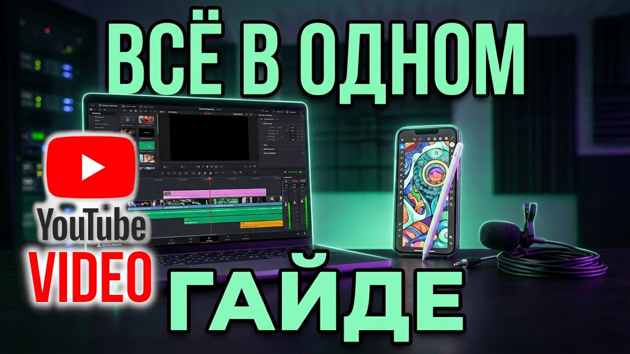 Я показал ВСЁ для YouTube: Как написать сценарий, сделать монтаж, анимацию и звук.