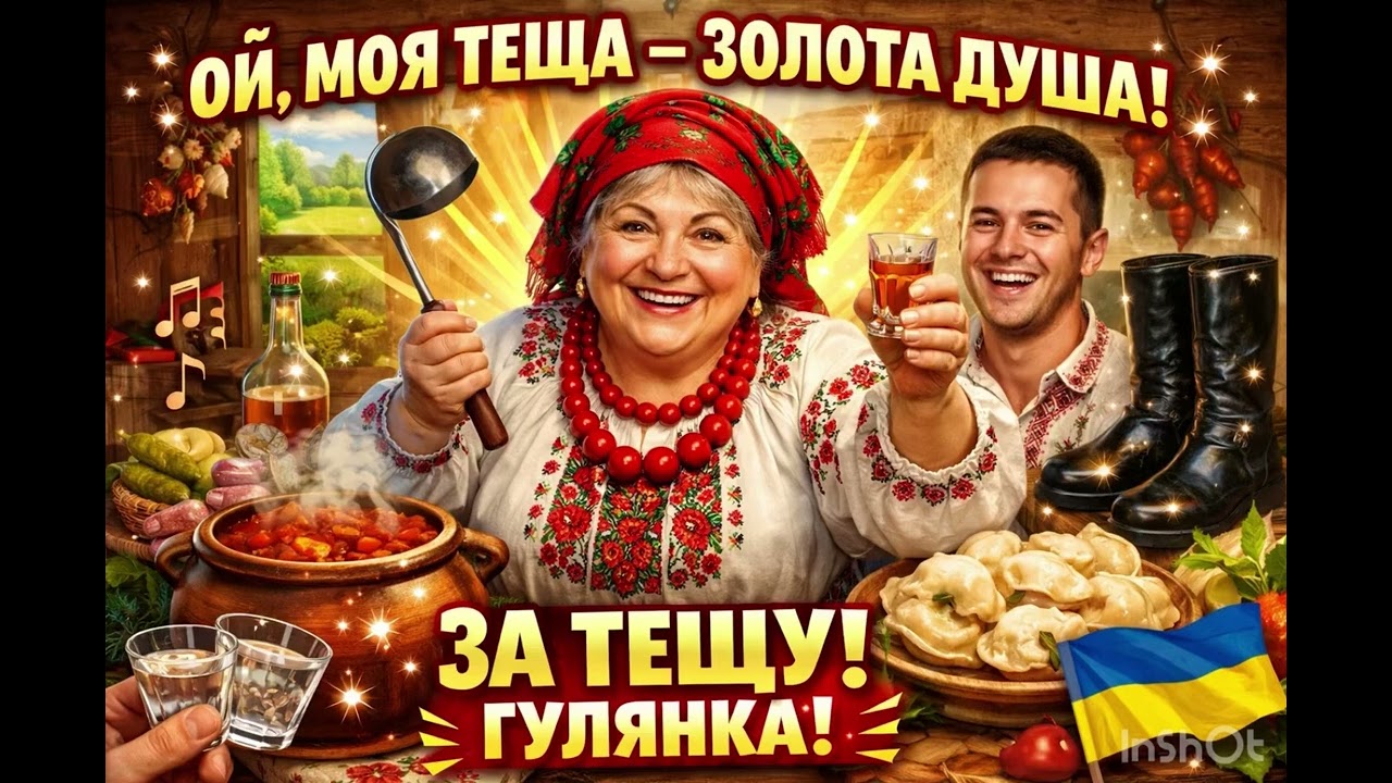 «Ой моя теща — золота душа» | Життєва українська пісня про тещу 🔥 смотреть онлайн