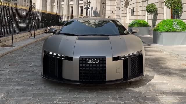 Audi Nuvolari V8 2027 - Визуальный обзор автомобиля смотреть онлайн