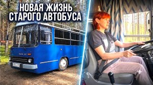 АВТОДОМ ИЗ ЭКАРУСА ЗАЕХАЛ В ЛЕС на кемпинг лайф шоу