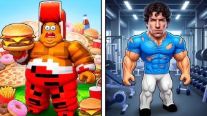 КТО БЫСТРЕЕ СБРОСИТ ВЕС  💪 ЭКСТРЕМАЛЬНОЕ ПОХУДЕНИЕ В РОБЛОКС! - (ВЛАДУС ИГРАЕТ) #Roblox #Роблокс