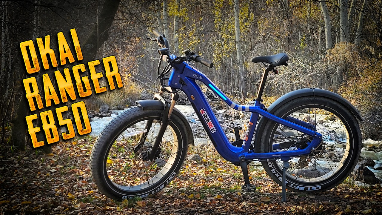 ⚡ электровелосипед OKAI Ranger EB50 красавец на 26 фэт колесах
