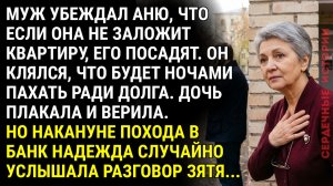 Зять умолял дочь заложить квартиру, но когда Надежда пошла за ним...