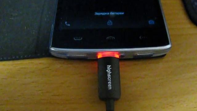 HOMTOM HT7 PRO - Зарядка батареи смотреть онлайн