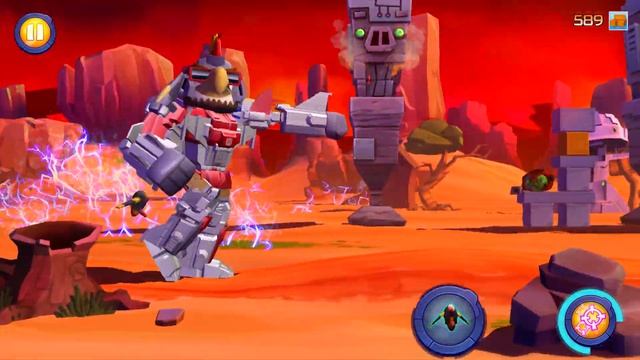 МАКСИМУМ ЭФФЕКТИВНОСТИ СУПЕРИОНА! Трансформеры Transformers Angry Birds прохождение # 53