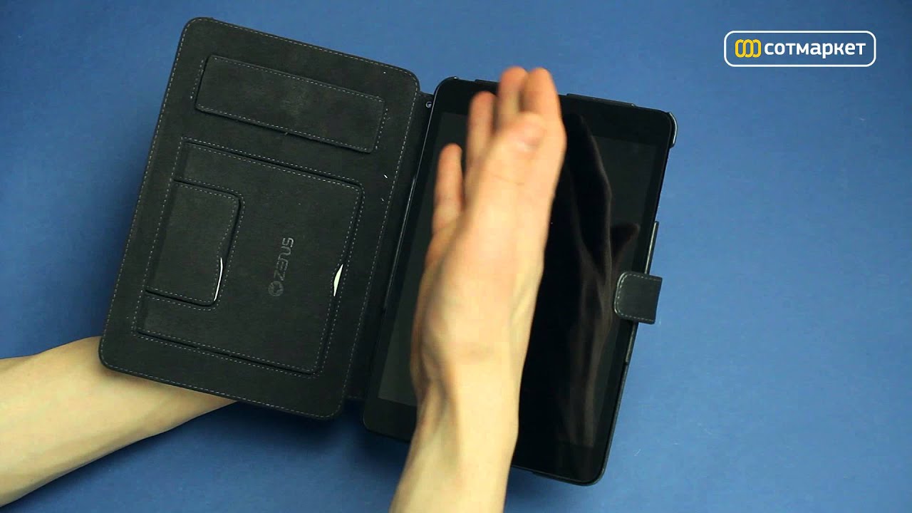 Видео обзор чехол-обложки Zenus Masstige Neo DarkGre Dark Grev для Apple iPad mini от Сотмаркета смотреть онлайн