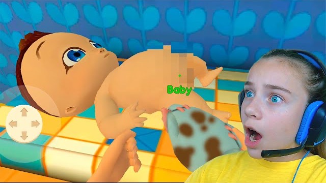 РЕБЕНОК НАДЕЛАЛ В ШТАНЫ в жёлтом Mother Life Simulator Game смотреть онлайн