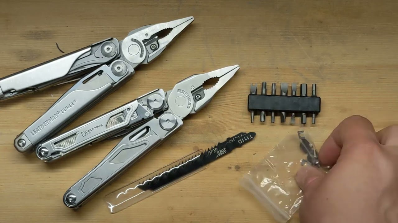 Мультитул Daicamping DL30 - для тех кому нужен Leatherman SURGE, много инструмента за немного денег. смотреть онлайн