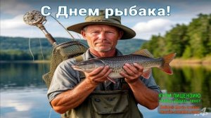 12 ИЮЛЯ. С ДНЁМ РЫБАКА!МУЗЫКАЛЬНОЕ ПОЗДРАВЛЕНИЕ