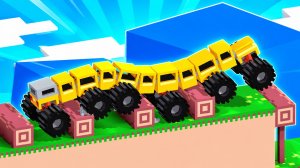 Эволюция машинок в Drive Mad (Fancade) | часть 1