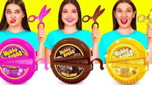 Бедная vs Богатая vs Ультра Богатая еда Челлендж | Смешные Cитуации