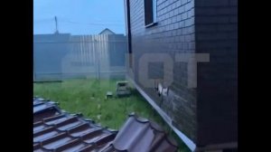 Мощный смерч снёс крыши домов в Подмосковье