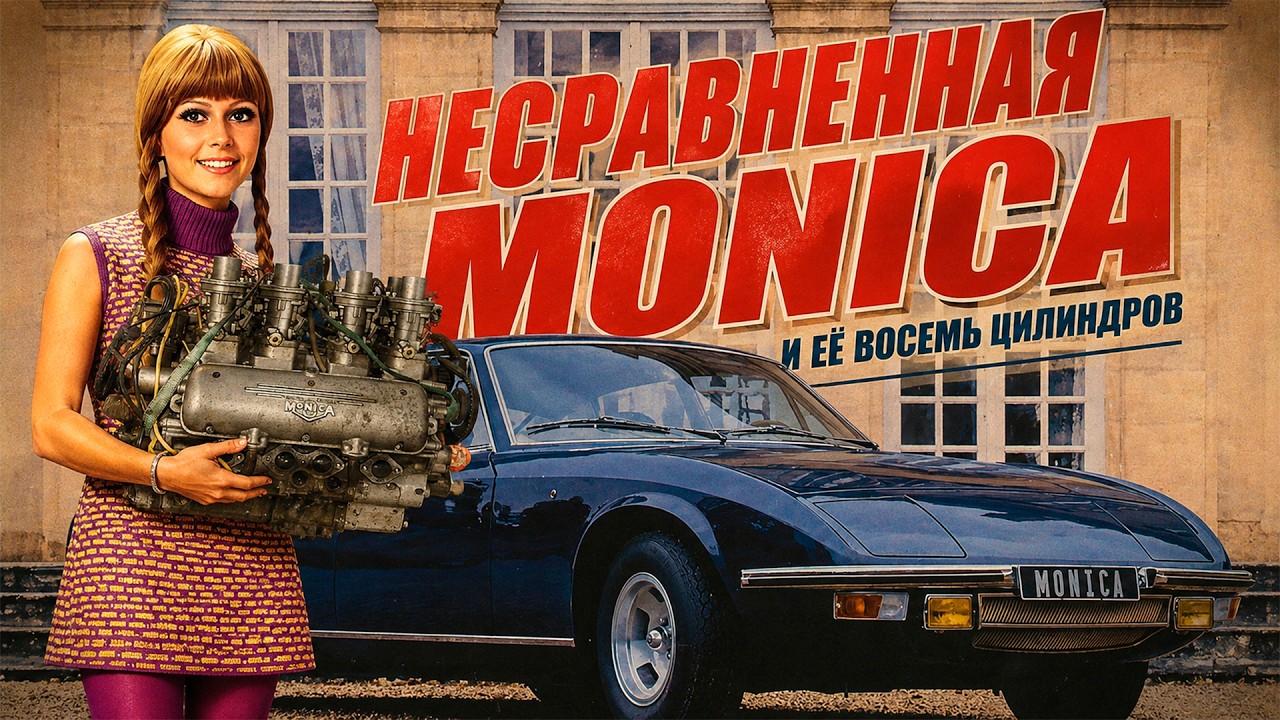 Несравненная MONICA  и её 8 цилиндров