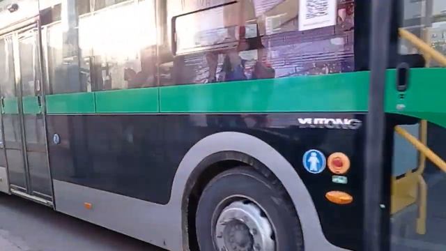 Yutong ZK 6128 HG (QazTehna)|60 маршрут|349 BW 01|A715 смотреть онлайн