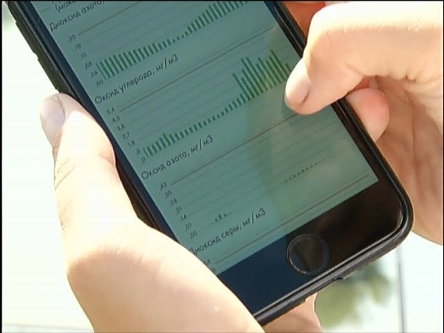 Эколог с ручным датчиком раскритиковал мобильное приложение по измерению уровня загрязнения воздуха