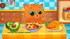КОТИК БУБУ 2 НОВАЯ ИГРА! Друзья Радугарог My Talking Cat Bubbu 2! Игровой обзор от МАШИНЫ