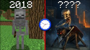 ЧТО БУДЕТ С ЭТИМ СКЕЛЕТОМ МУТАНТОМ ЧЕРЕЗ 10000 ЛЕТ В МАЙНКРАФТ | Риколит Minecraft