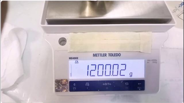 Калибровка весов Mettler Tolledo M4002