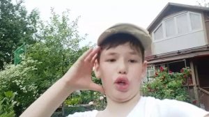 на даче