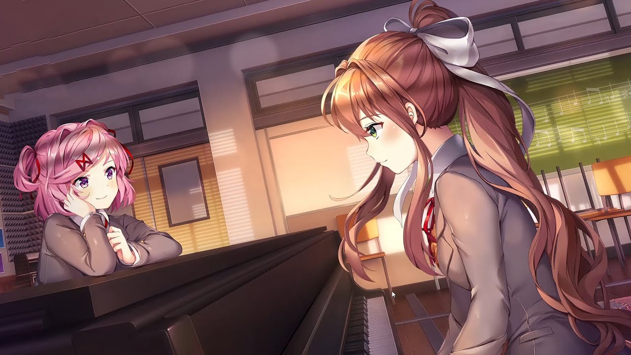 ЕЕ ВСЕ НЕНАВИДЕЛИ? - Doki Doki Literature Club Plus Доп.История НАЦУКИ и МОНИКА смотреть онлайн