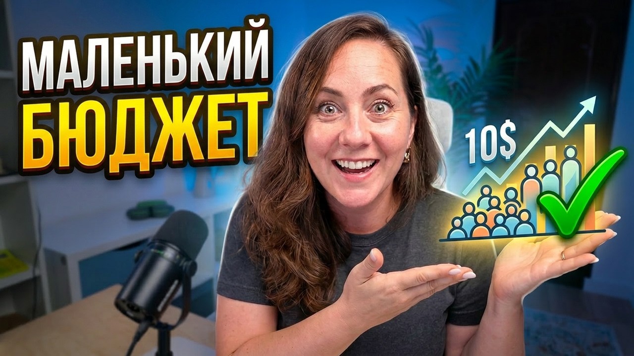 Маленький бюджет на рекламу? ТОП 5 советов для запуска таргета. смотреть онлайн