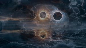 Moons Above the Storm - Celestial Ambient Music & Alien Sea Atmospheres