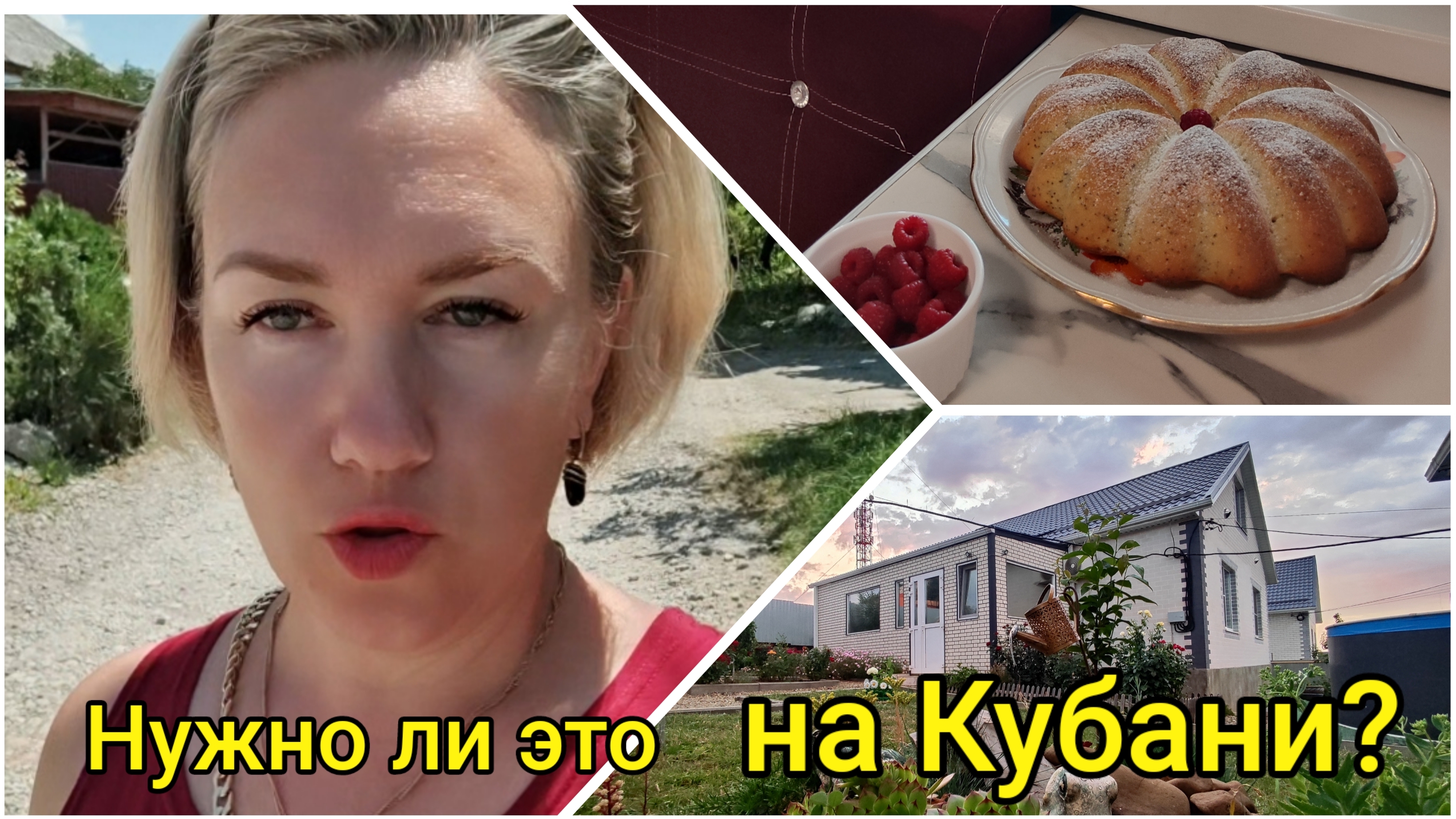 Нужно ли это на Кубани? Уличный душ, туалет и летняя кухня🏡 смотреть онлайн