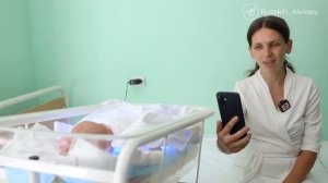 Жительница Димитровграда Мария Рогатовская в День семьи, любви и верности родила девятого ребенка.