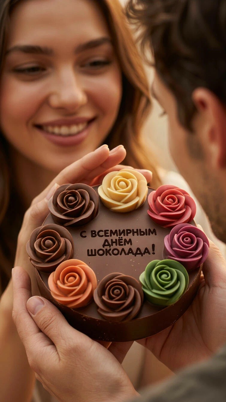 С праздником! С всемирным днём шоколада 🍫 !