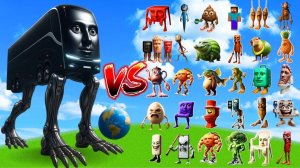 Il Supremissimo Facciabus Piedoni Lunari против всех боссов Brainrot ｜ Битва мобов в Minecraft