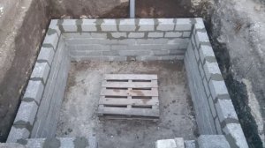 Погреб и Сарай из керамзитобетона, своими руками ( Часть 5)