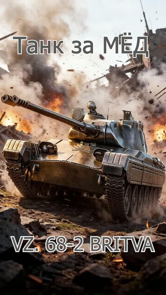 BRITVA ТАНК ЗА МЁД #миртанков #wotгайд #worldoftanks