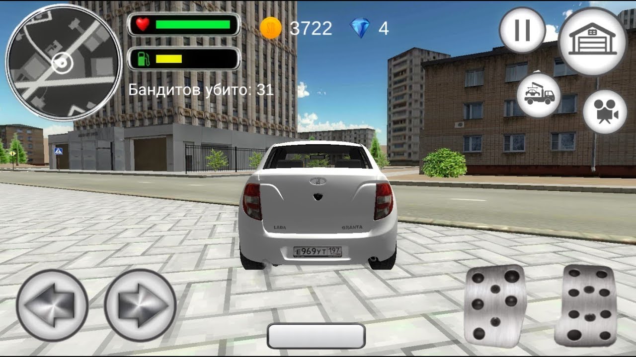 #ИГРА Криминальная Россия 3: РУССКАЯ ТАЧКА ЛАДА ГРАНТА - Android Gameplay HD смотреть онлайн