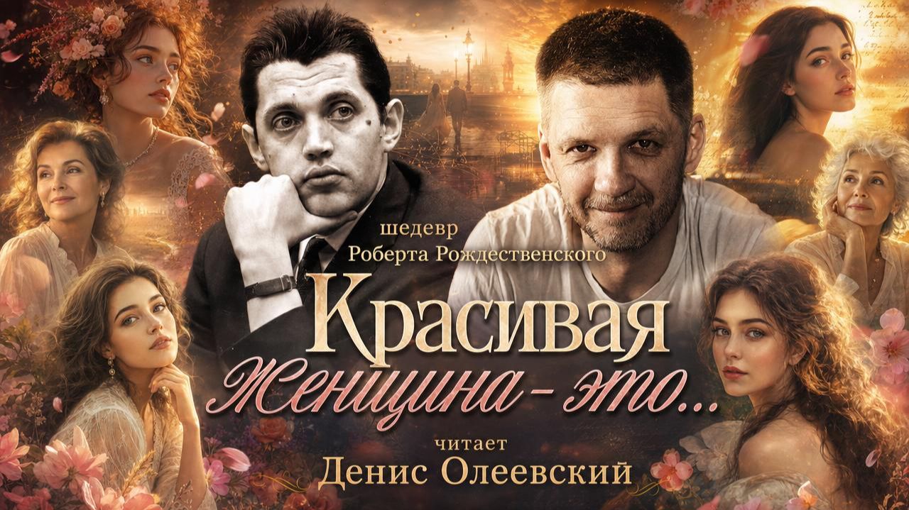 Красивая женщина. #шедевр #Роберт_Рождественский