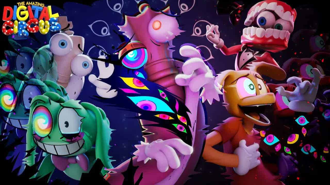 Dead In My Head (Digital Circus Song Abstracted Version) 【THE AMAZING DIGITAL CIRCUS 3D MUSIC VIDEO】 смотреть онлайн