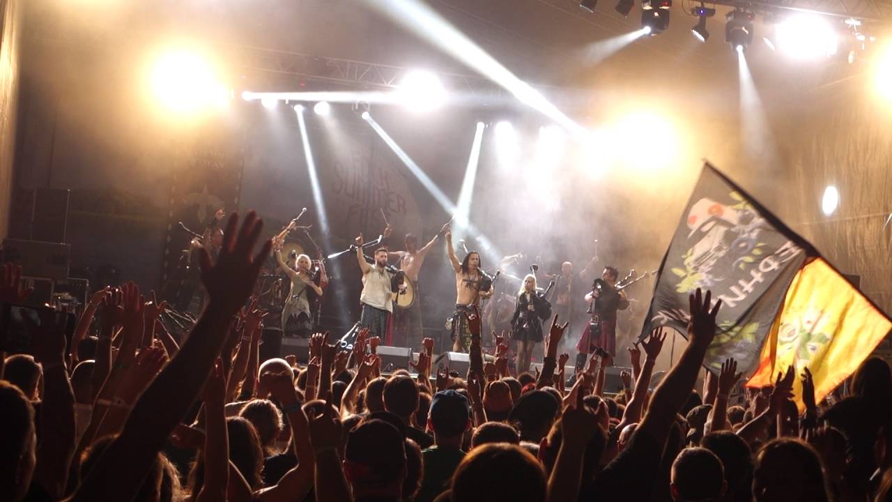 Corvus Corax - live @ Folk Summer Fest 2016 смотреть онлайн