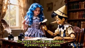 Буратино у Мальвины. Музыкальный клип.