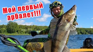 ИТОГИ БОЛЬШОГО РОЗЫГРЫША!!! ПЕРВАЯ ОХОТА С АРБАЛЕТОМ Salvimar HERO 75!!!
