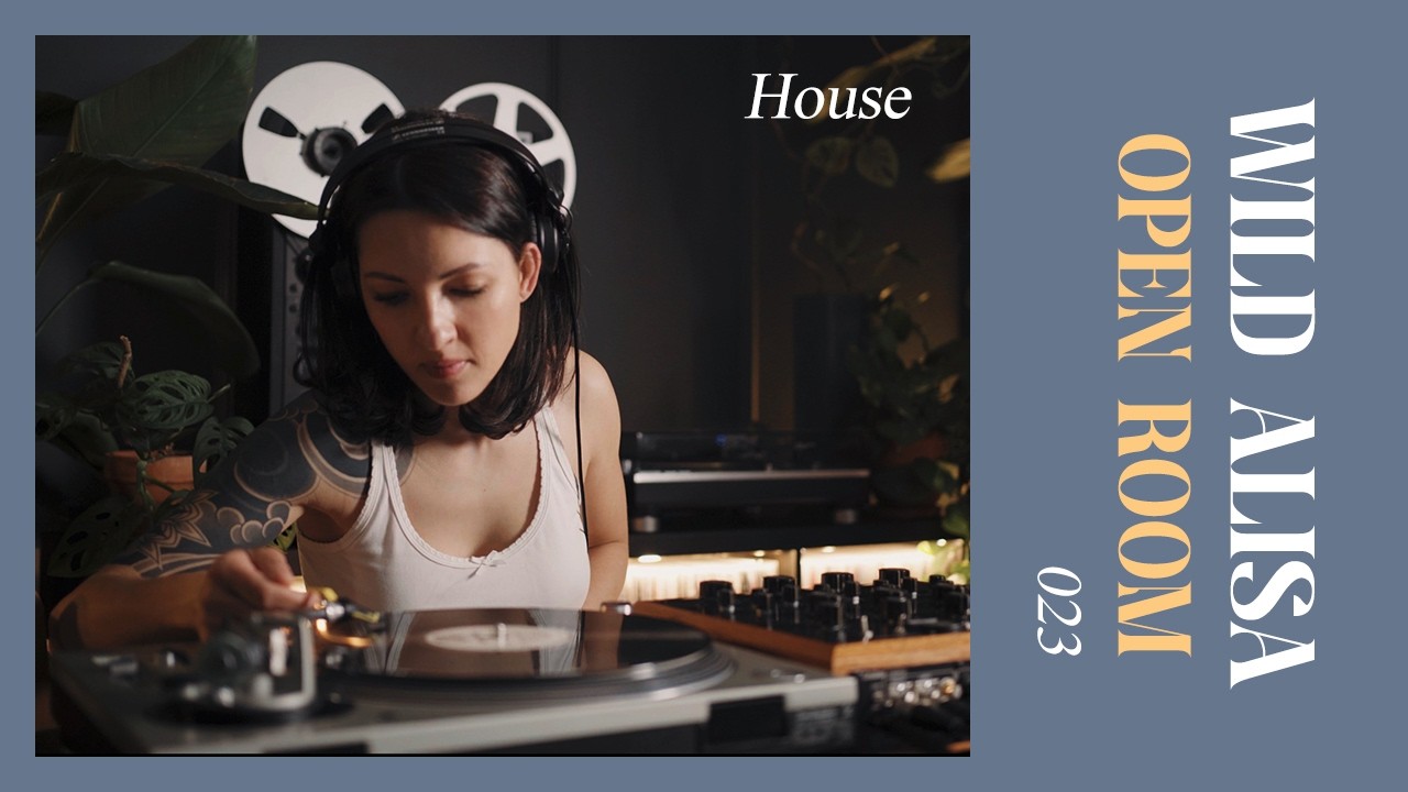 OPEN ROOM 023 x WILD ALISA (house dj mix on viny records) смотреть онлайн